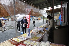 特産市の会場